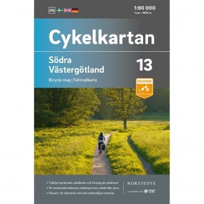 Södra Västergötland Cykelkartan 
