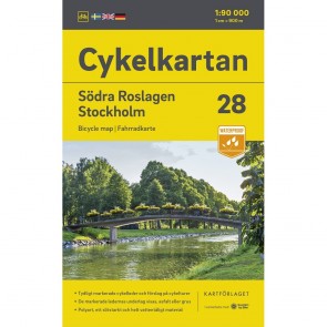 Södra Roslagen/Stockholm Cykelkartan