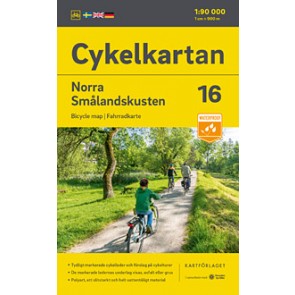Norra Smålandskusten Cykelkartan 