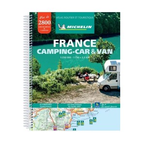 France, Michelin Camping Car Atlas