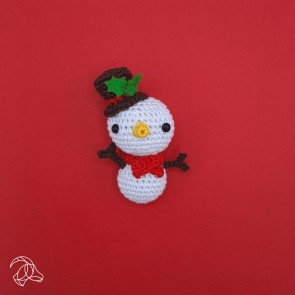 komplet hæklesæt - Mini Snowman