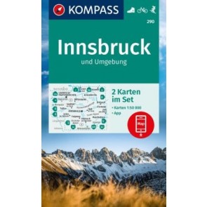 Innsbruck und Umgebung (2 kort)