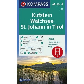 Kufstein, Walchsee, St. Johann in Tirol-Ny udgave marts 2023