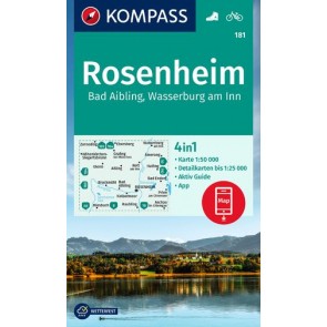 Rosenheim, Bad Aibling, Wasserburg am Inn