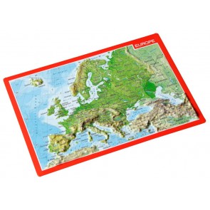 Relief postkort Europa