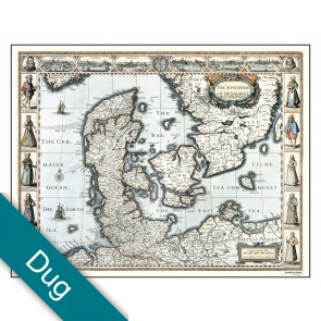 Danmark år 1626 Voksdug