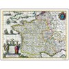 Frankrig - vinkort - år 1636