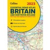 Collins Essetial Road Atlas Britain & North Ireland 2023